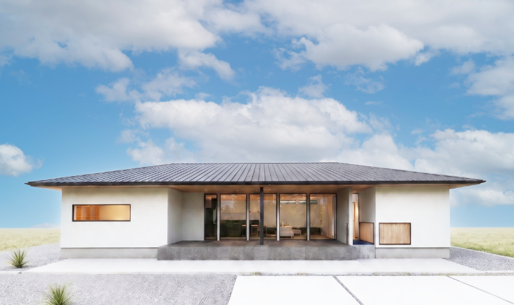 恵那モデルハウス 東野STUDIO 外観写真